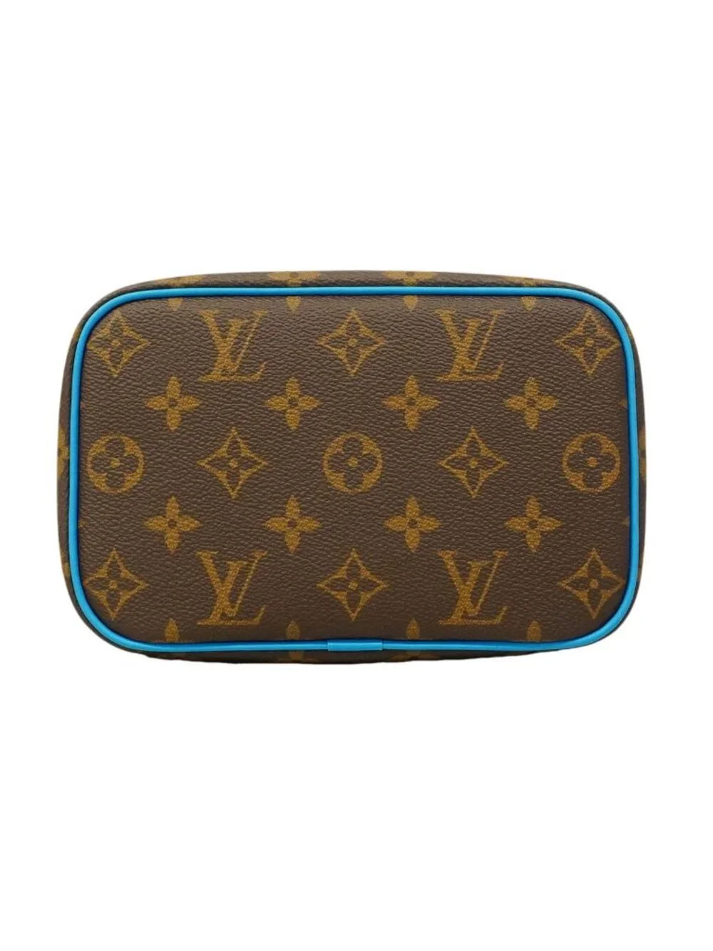 Louis Vuitton Vanity Bag Monogram Nice Mini Gaston Blue